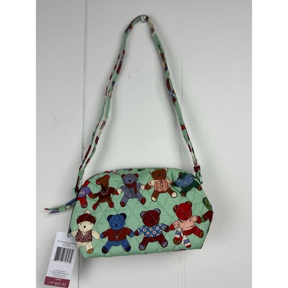 Vera Bradley Toasty Teddies Camera Bag Crossbody, NWT - Picture 5 of 5